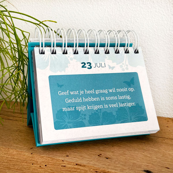 Bureaukalender spreuk
