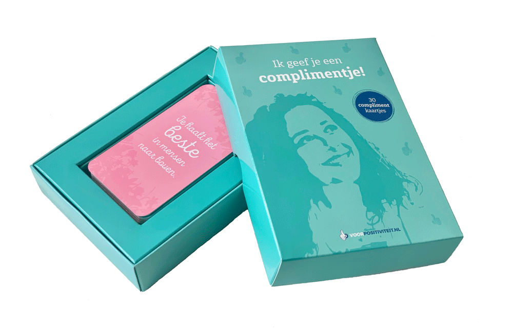 Complimentkaartjes in doosje