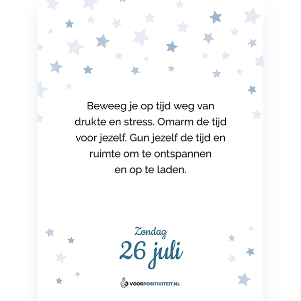 Scheurkalender 2026 Inkijkpagina