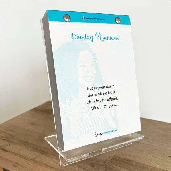 Kalender op standaard