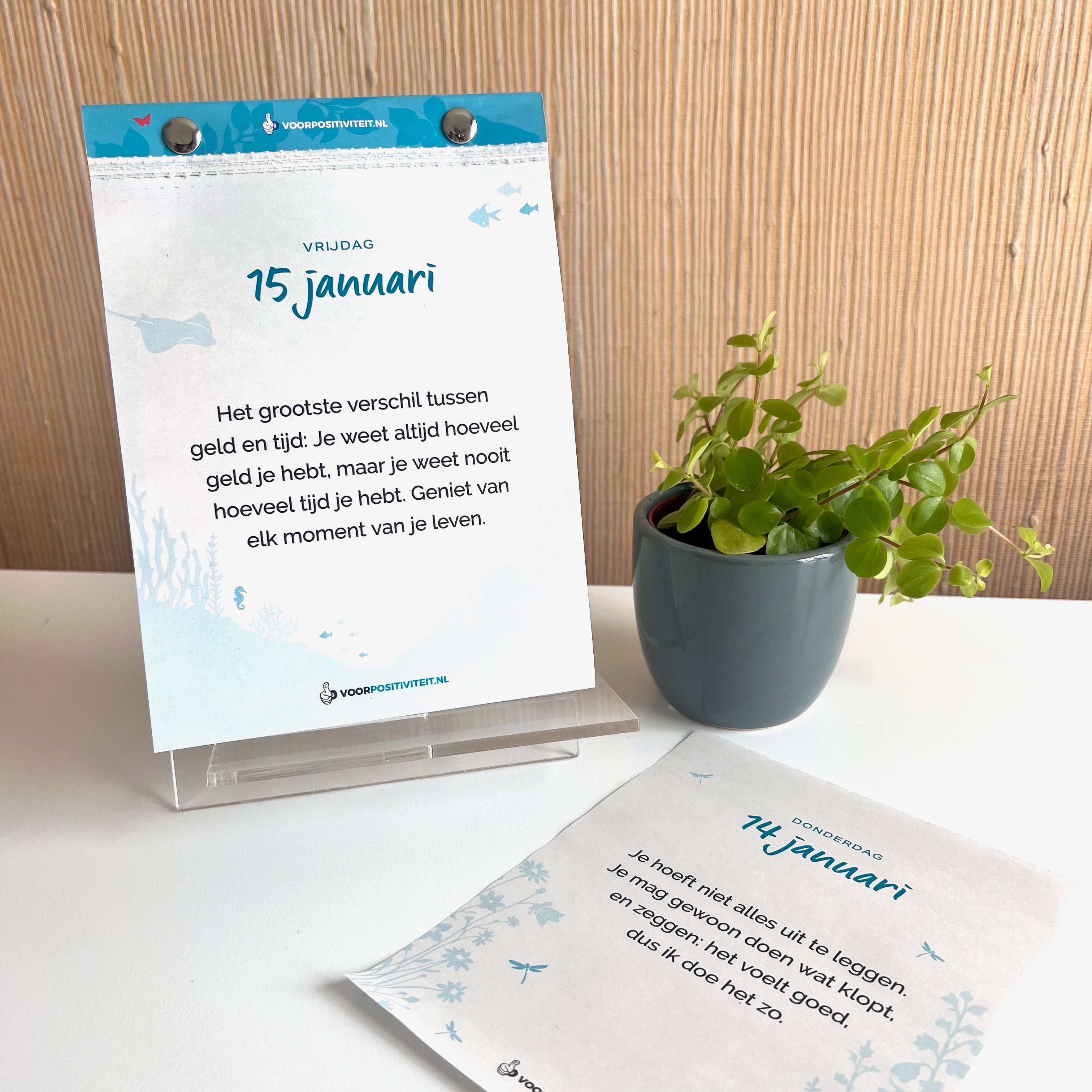 Scheurkalender 2027 Voor positiviteit Positieve spreuken