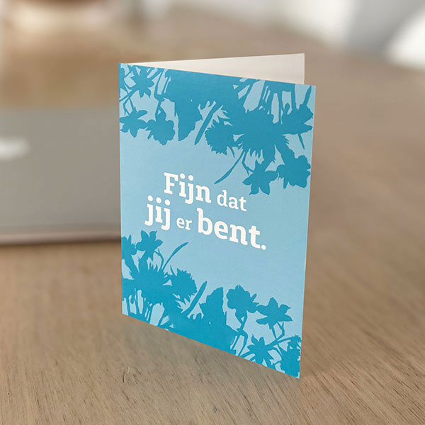 Dank je wel wenskaarten set