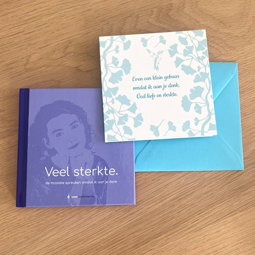Veel sterkte (ook bijpassende kaart beschikbaar)