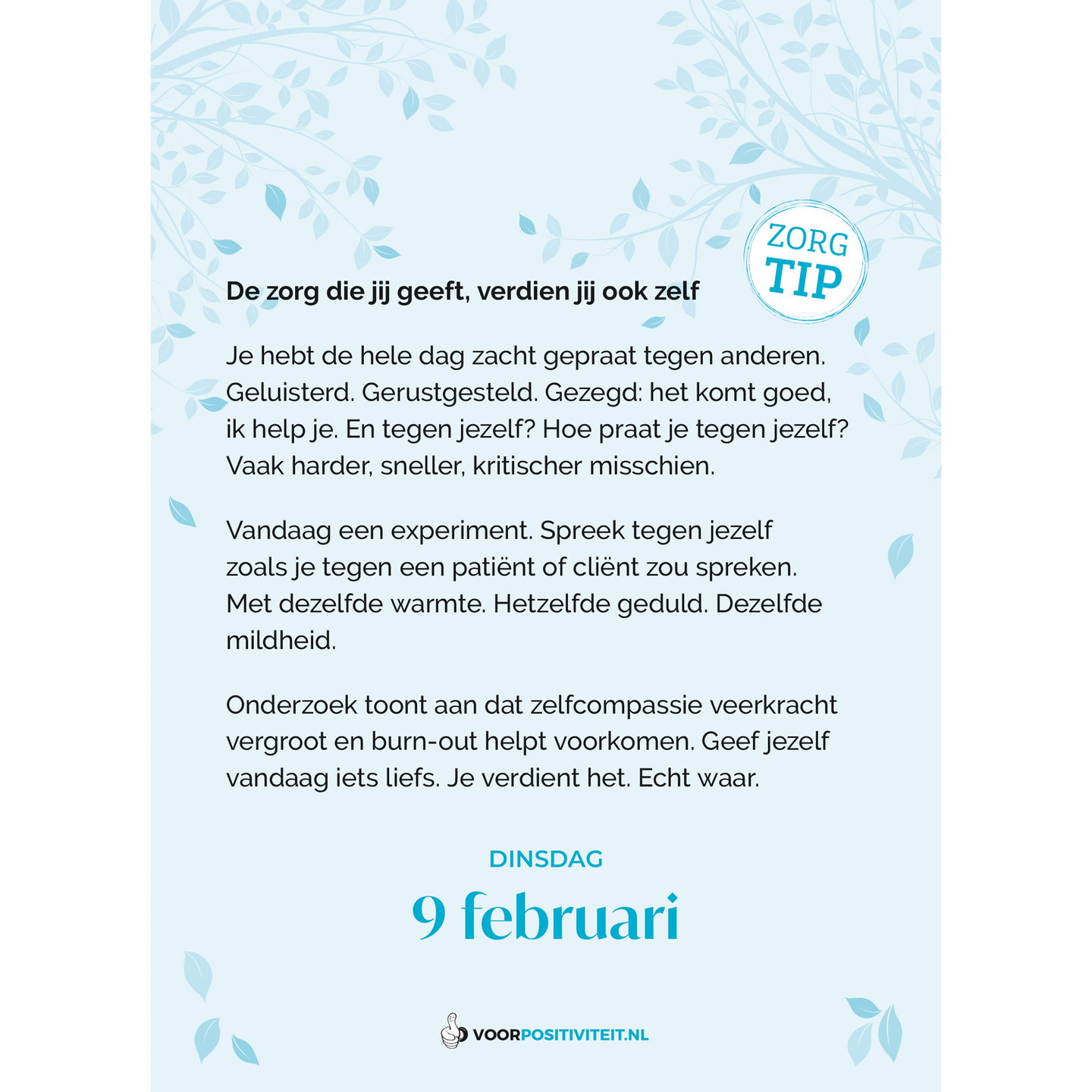 Zorgkalender 2027 inkijkexemlaar Zorgtip