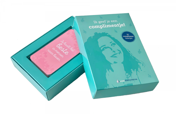 Complimentkaartjes in doosje