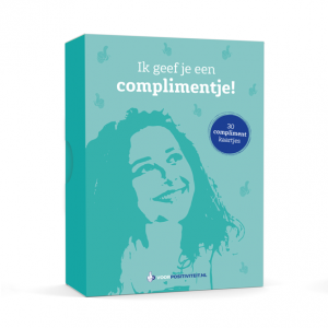 Doosje met complimentkaartjes