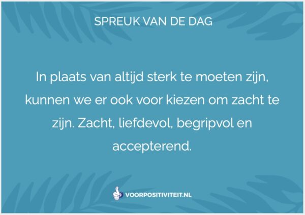 Spreuk van de dag 30 januari