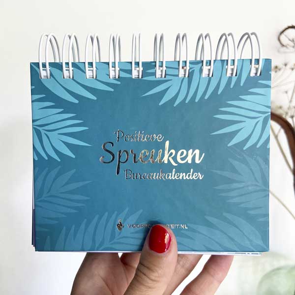 Bureaukalender positieve spreuken