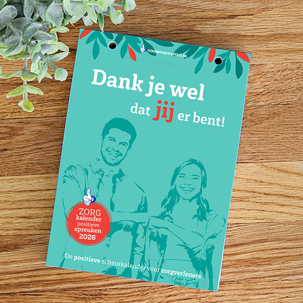 Zorgkalender 2026 op tafel